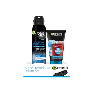 Garnier Men Ekstra Ferahlık 150ml + Maske 50ml - Garnier