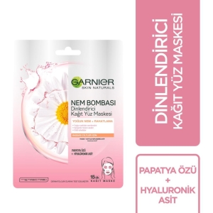 Garnier Nem Bombası Kağıt Maske - Garnier