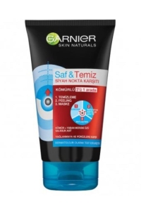 Garnier - Garnier Saf&Temiz Siyah Nokta Karşıtı Kömürlü 3ü1 