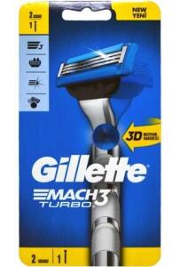 Gillette Mach3 Turbo 3D Tıraş Makinesi 2 UP - Gillette