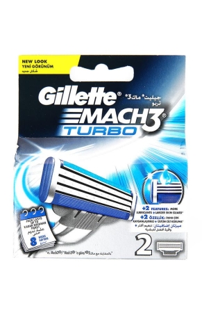 Gillette Mach3 Turbo Bıçak 2li - 1