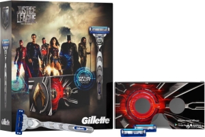 Gillette Mach3 Turbo Traş Makinası Justice League VR - Thumbnail