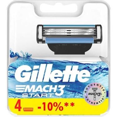 Gillette Mach3 Yedek Traş Bıçağı 4'lü - 1