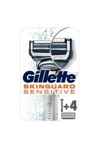 Gillette Skinguard Sensitive 4'lü Yedek Tıraş Bıçağı - Gillette