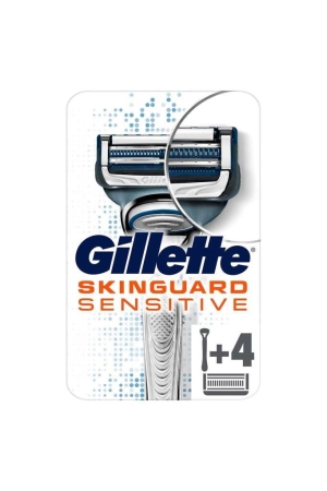 Gillette Skinguard Sensitive 4'lü Yedek Tıraş Bıçağı - 1