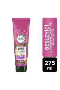 Herbal Essences Vegan Saç Bakım Kremi Besleyici Çarkıfelek Çiçeği Ve Pirinç Sütü 275 ml - Herbal Essences