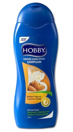 Hobby Doğ Bit.Öz.Şam.Badem Yağı Yasemin Çiç.600ml - 1