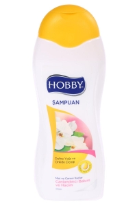 Hobby Doğal Yağ Özlü Şampuan Defne Yağı ve Orkide Çiçeği 600 ml Mat ve Cansız Saçlar - Hobby