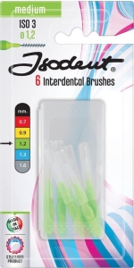 Isodent - İsodent Interdent Brush 1,2 mm Medium 6 lı