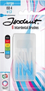 İsodent Interdent Brush 1,3 mm Large 6 lı - Isodent