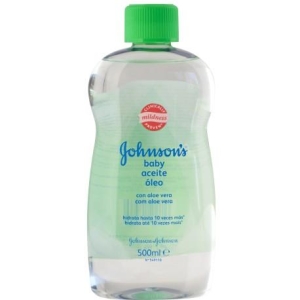 Johnson's - Johnson's Baby Oil Aloe Vera 300 ml Yeşil