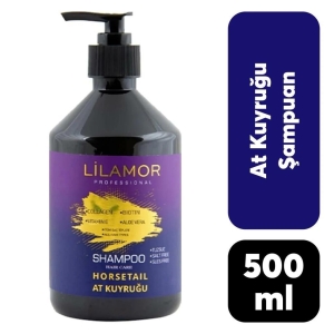 Lilamor Saç Bakım Şampuanı At Kuyruğu 500ml - Lilamor