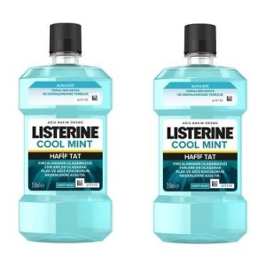 Listerine - Listerine Cool Mint 250+250 ml Hafif Tat