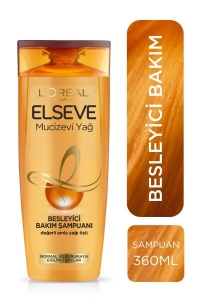 L'Oréal Elseve Şampuan 360 ml Mucizevi Yağ Besleyici Bakım Değerli Amla Yağı Özü - Elseve