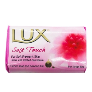 Lux - Lux Kalıp Sabun 80g Soft Touch Fransız Gülü ve Badem Yağı