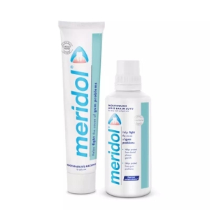 Meridol - Meridol Diş Macunu 75ml + Gargara 100ml 