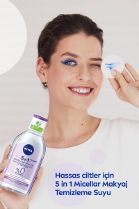 Nivea 5in1 Micellar Water 400 ml Makyaj Temizleme Suyu - Thumbnail