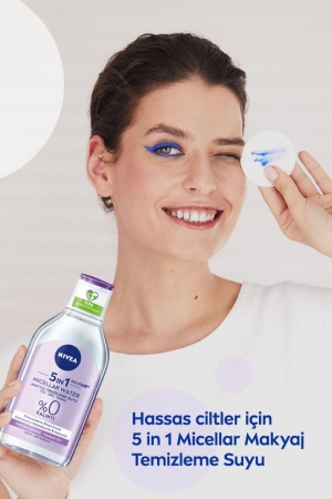 Nivea 5in1 Micellar Water 400 ml Makyaj Temizleme Suyu