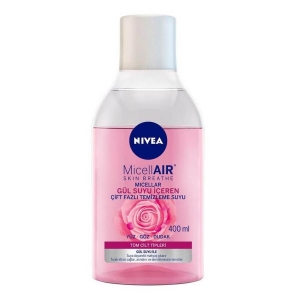 Nivea Aqua Rose Makyaj Temizleme Suyu 400 ml Organik Gül Suyu - Nivea