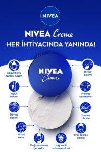 Nivea Creme Teneke 250ml - Thumbnail