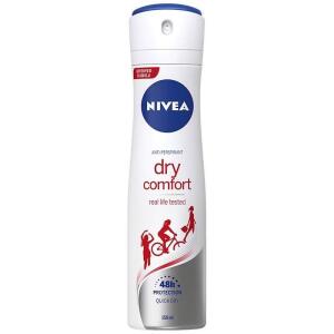 Nivea Deo Sprey Dry Comfort 150 ml Kadın %0 Alkol - Nivea