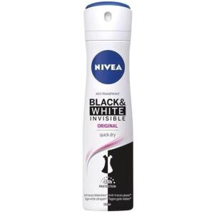 Nivea Deo Sprey Invisible B&W Original 150 ml Kadın 5in1 - Nivea