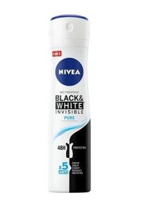 Nivea Deo Sprey Invisible B&W Pure 150 ml Kadın - Nivea