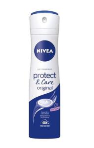 Nivea Deo Sprey Protect&Care Original 150 ml Kadın%0 Alkol - Nivea