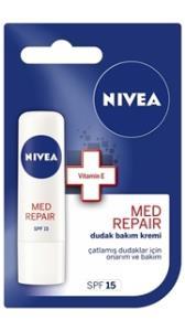 Nivea - Nivea Dudak Bakım Kremi Med Repair