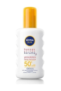 Nivea - Nivea Güneş Spreyi Hassas Anında Koruma SPF50+ 200ml