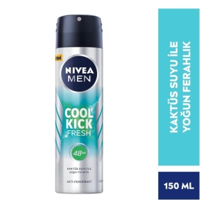 Nivea - Nivea Men Deo Sprey Cool Kick Fresh 150 ml Erkek