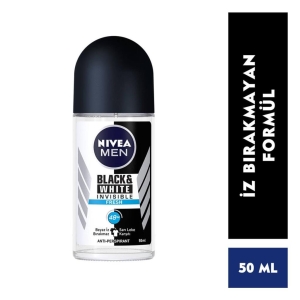 Nivea - Nivea Men Roll-On B&W Invisible Fresh 50 ml 