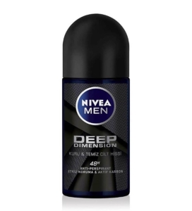 Nivea - Nivea Men Roll-On Deep Dımension 50 ml 