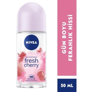 Nivea - Nivea Roll-On 50 ml Fresh Cherry Kadın