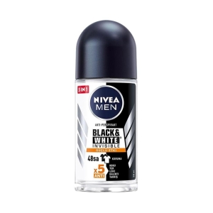 Nivea - Nivea Roll-On Men Black&White Güçlü Etki 50ml 