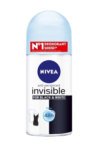 Nivea - Nivea Roll-On Women Invisible for B&W Pure 50 ml