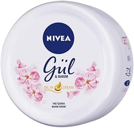 Nivea Soft Gül Bakım Yağ İçeren Bakım Kremi 300 ml - 1