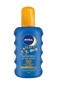 Nivea - Nivea Sun Kids Nemlendirici Güneş Spreyi SPF50+ 200 ml