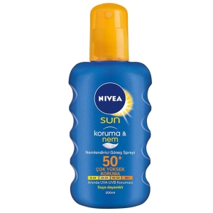 Nivea - Nivea Sun Koruma Ve Nem Sprey SPF50+ 200ml