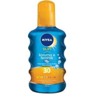 Nivea Sun SPF30 200 ml Koruma&Ferahlık Transparan Güneş Spreyi - Nivea