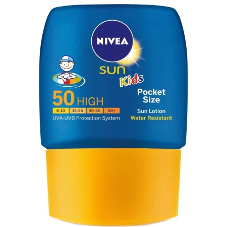 Nivea Sun SPF50 Çocuk Güneş Sütü Seyahat Boyu 50ml - 1