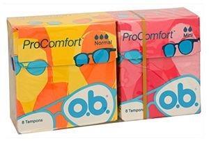 o.b. ProComfort Teen Pack (8 Mini+8 Normal) - o.b.