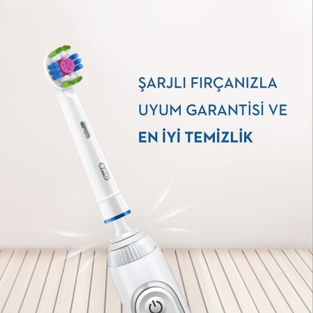 Oral-B 3DWhite CleanMaximiser 2li Yedek Başlık