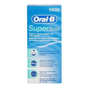 Oral-B Diş İpi Süper Floss 50 mt - Oral-B