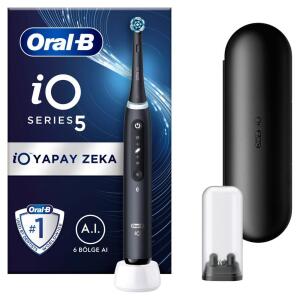 Oral-B iO 5 Şarjlı Diş Fırçası - Mat Siyah - Oral-B