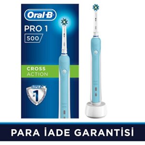 Oral-B Pro 1 500 Cross Action Şarj Edilebilir Diş Fırçası D16.513.1U - Oral-B