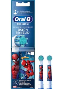 Oral-B Pro Kids Spiderman 2li Yedek Başlık - Oral-B