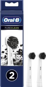 Oral-B PureClean Charcoal 2li Elektrikli Diş Fırçası Yedeği - Oral-B