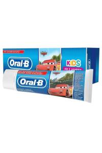 Oral-B Stages Çocuk Florürlü Diş Macunu Cars 75 ml 3 Yaş ve Üstü Şekersiz - 2