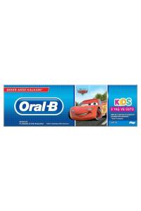 Oral-B Stages Çocuk Florürlü Diş Macunu Cars 75 ml 3 Yaş ve Üstü Şekersiz - 3